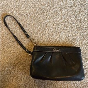 Black Coach clutch